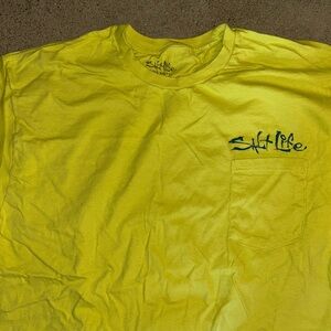 Salt Life Men's Vibrant Yellow Tee